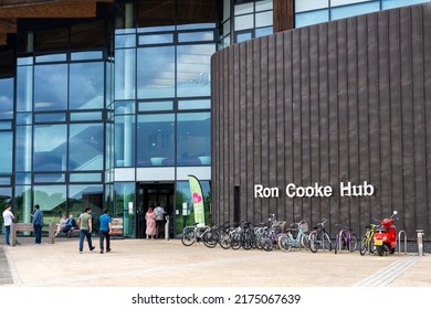 York, UK: June 30th, 2022: The Ron Cooke Hub Building At University Of York, At The Campus East Site.