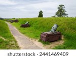 Yorktown Battlefield, Colonial National Historical Park in Virginia, USA