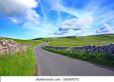 Yorskshire Dales on a beautiful suny day - Powered by Shutterstock