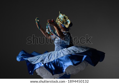 Yoruba goddess Oshun (Oxum in Latin America). African deity, orisha, South West Nigerian religion. Embodies love, femininity, purity, fertility