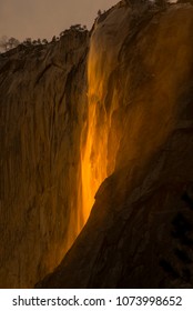 Yosemite Firefall Sunset
