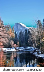 Yosemite Half Dome Reflection