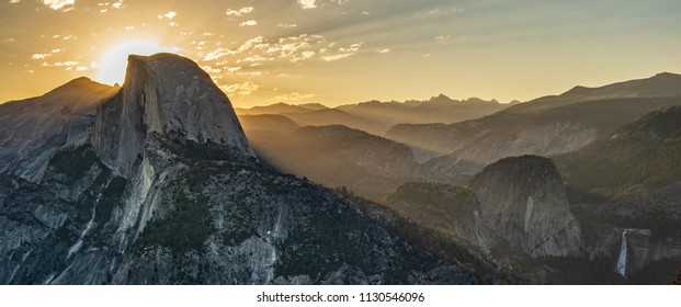 Yosemite Half Dome Sunrise