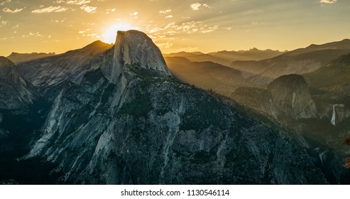 Yosemite Half Dome Sunrise