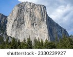 Yosemite National Park, California, USA. El Captain rock formation.