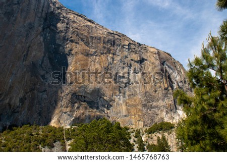 Yosemite National Park: Part of El Capitan