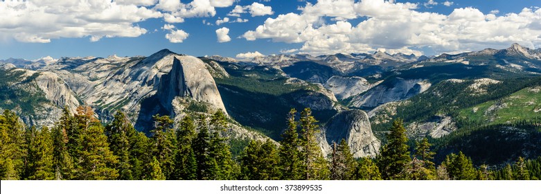 Yosemite Panorama Half Dome