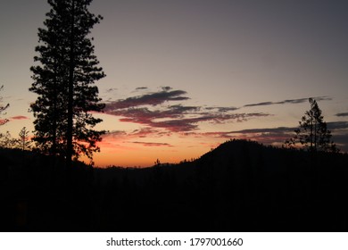 Yosemite Rush Creek Lodge Sunset