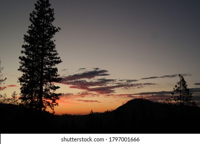 Yosemite Rush Creek Lodge Sunset