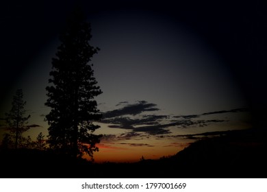 Yosemite Rush Creek Lodge Sunset