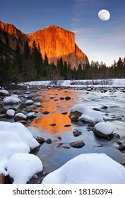 Yosemite In Winter Time