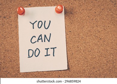 You Can Do It