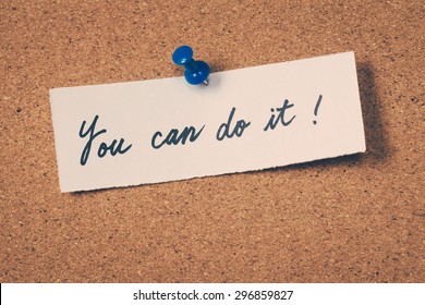 You Can Do It