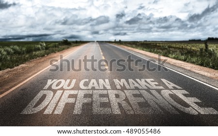 You Can Make a Difference