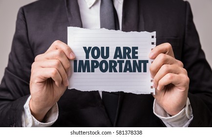 You Are Important