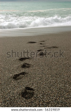 Similar – alone on 1ner island Ocean