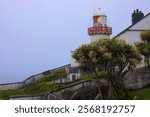 Youghal Lighthouse (1850) at dusk, Youghal, Co. Cork, Ireland