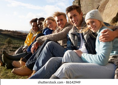 Young Adults In Countryside