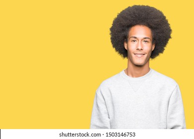 Men with afro
