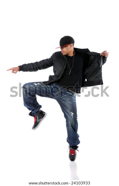 Young African American Man Dancing Hip Stock Photo 24103933 | Shutterstock