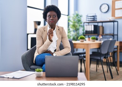 2,472 Serious beautiful black woman sitting in chair Images, Stock ...