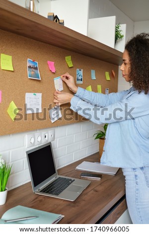 Similar – Foto Bild Frau mit Weitblick Mensch