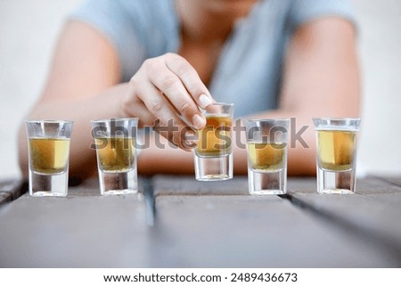 Young and alcohol.  Alcohol addiction and binge drinking concept.