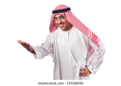 Angry Furious Arab Saudi Man Isolated Stock Photo 219522757 | Shutterstock