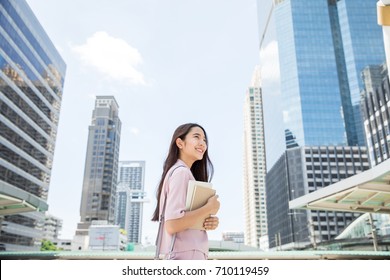 Young Asian Business Woman