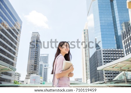 Young Asian Business woman