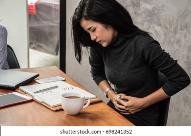 Lady Farts In Office