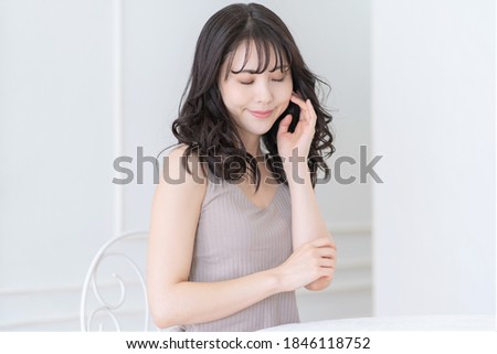 Young Asian female beauty image