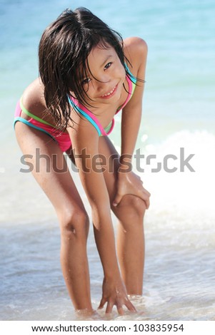 Are not young asian teens at the beach Criticising young asian teens at the beach was and