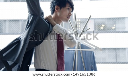 Young asian man wearing a suit. ストックフォト © 