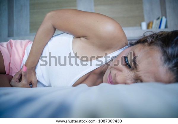 Young Asian Thai Malay Woman Lying Stock Photo Edit Now 1087309430