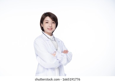 A Young Asian Woman Doctor