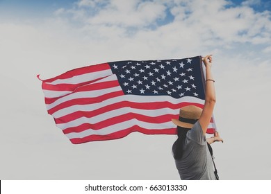 52,708 Woman american flag Images, Stock Photos & Vectors | Shutterstock