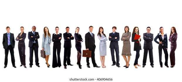 Young Attractive Business People - The Elite Business Team