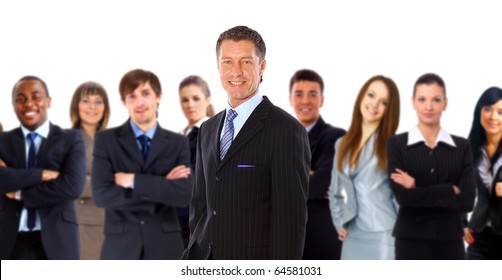 Young Attractive Business People - The Elite Business Team