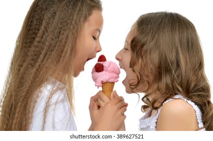 Two Girl Licking