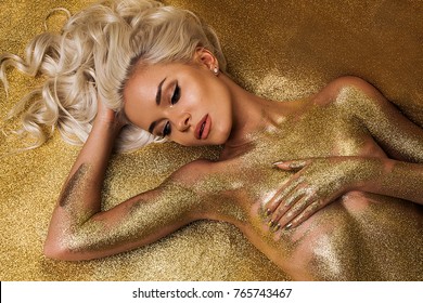 Glitter nude photos