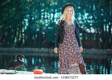 Beautiful Girl In Forest Images Stock Photos Vectors Shutterstock