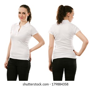 white polo outfit female