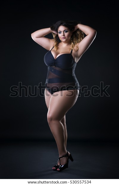 Young Beautiful Caucasian Plus Size Stock Photo (Edit Now) 530557534