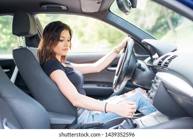 Spread Legs In Car