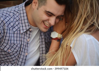 Big Sister Kissing Disabled Little Brother Stock Photo 250550104 ...