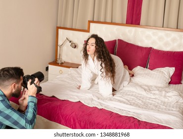 Photographing Bed Images Stock Photos Vectors Shutterstock