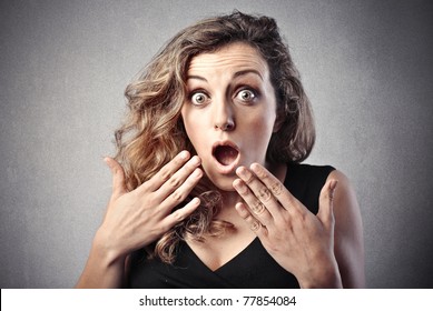 88,195 Woman with astonished expression Images, Stock Photos & Vectors ...