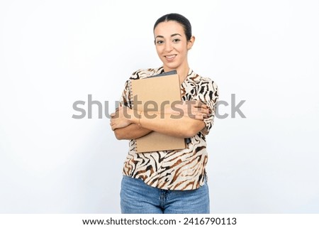 Young beautiful woman  happy face smiling with crossed arms looking at the camera. Positive person.