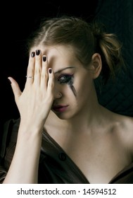 Young Beauty Emo Girl Photo Young Beauty Emo Girl Photo